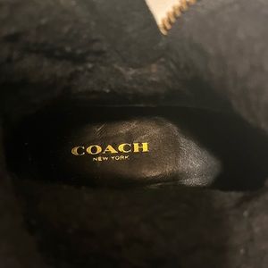 COACH Bailey Safari Womens Leather Fashion Knee-High Boots